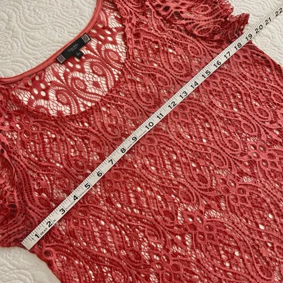 Tutta Bella Maternity Lace Top | Size Large - Picture 5 of 8